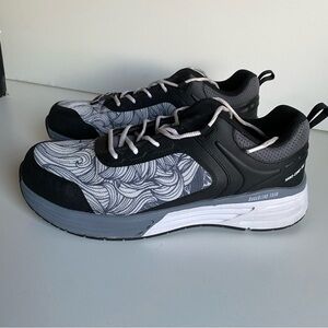 Georgia Boot Nano CT Safety Black and Gray Athletic Shoes 10W Comp. toe